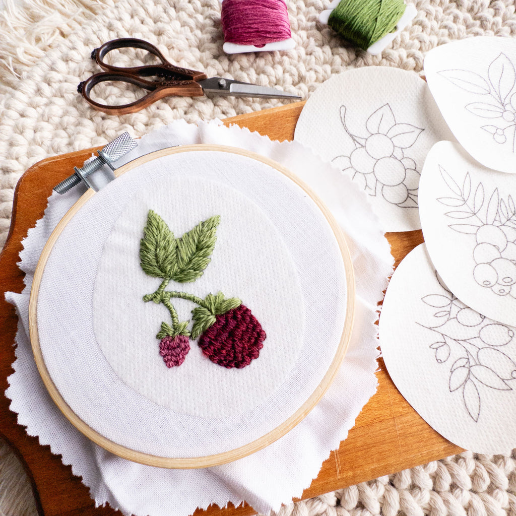 Berry Stick and Stitch Patterns