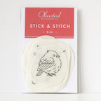 Bird Embroidery Stick and Stitch Patterns