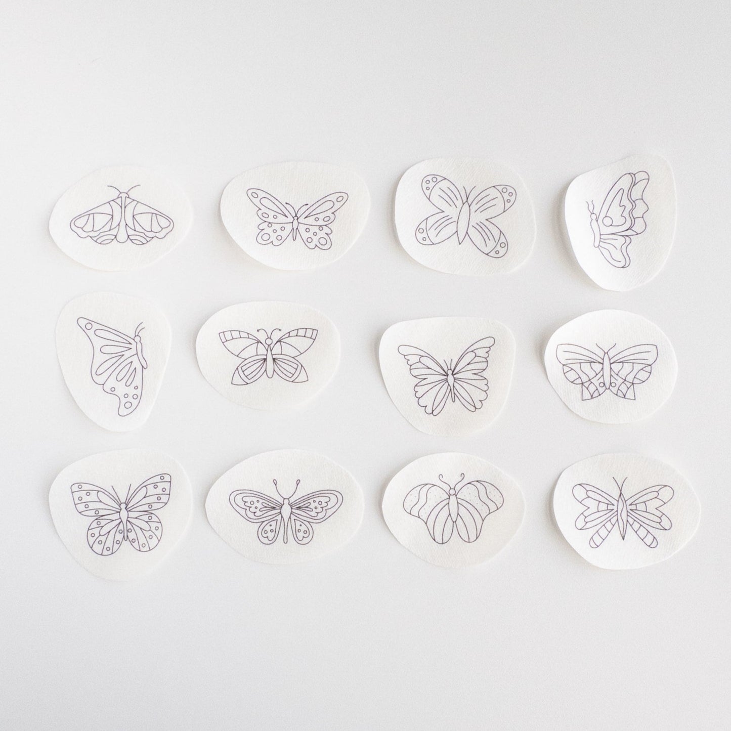 Butterfly Stick and Stitch Patterns