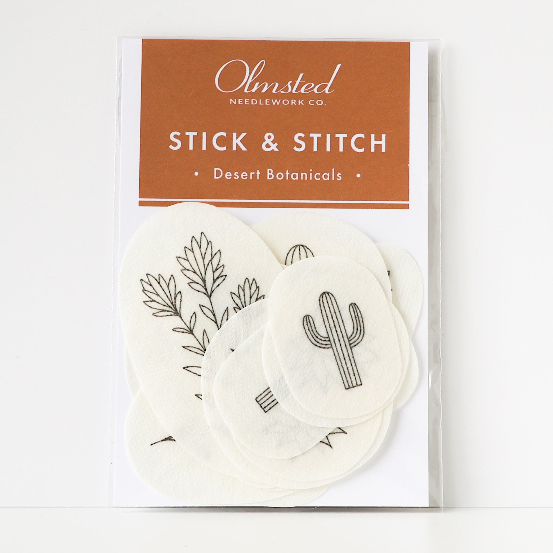 Desert Botanicals Embroidery Stick and Stitch Patterns