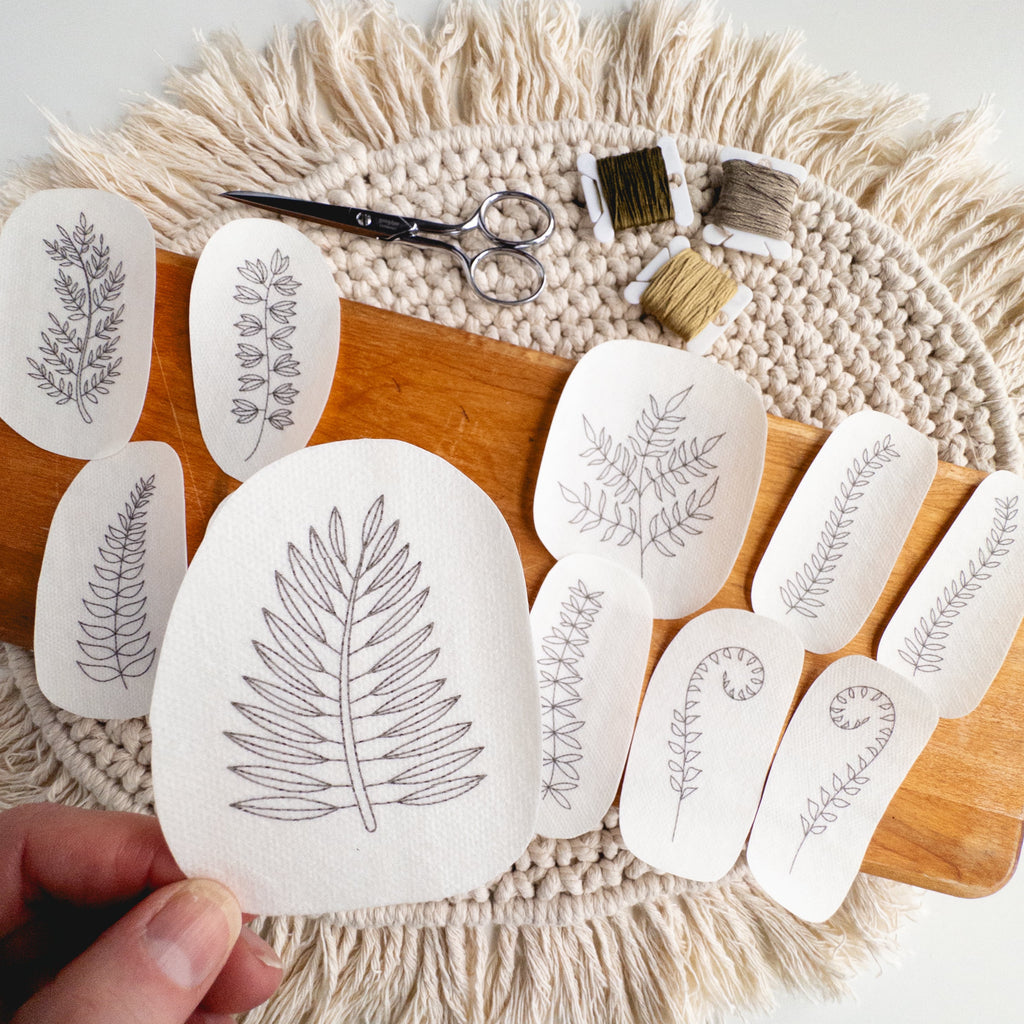 Fern Pattern Injecting Fern Stick and Stitch Patterns – Olmsted Needlework Co.