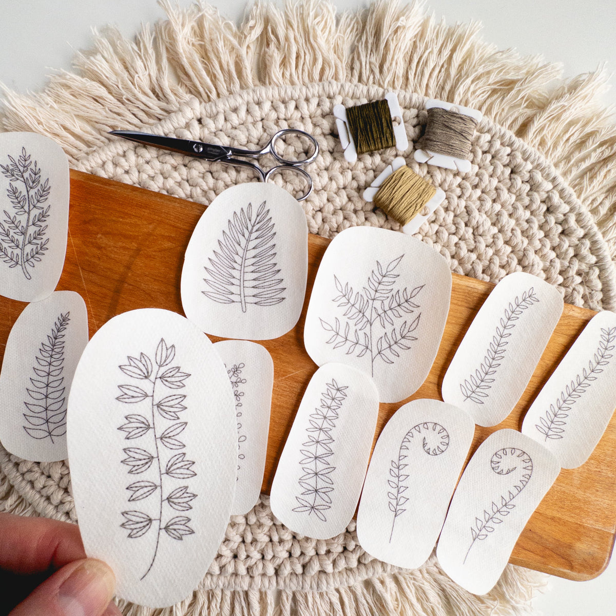 Fern Stick and Stitch Patterns – Olmsted Needlework Co.