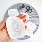 Fish Embroidery Stick and Stitch Patterns