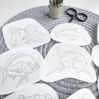 Fish Embroidery Stick and Stitch Patterns