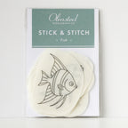 Fish Embroidery Stick and Stitch Patterns