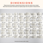 Floral Letters Stick and Stitch Patterns