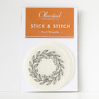 Fruit Wreaths Stick and Stitch Patterns