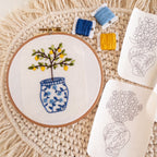 Ginger Jar Stick and Stitch Patterns