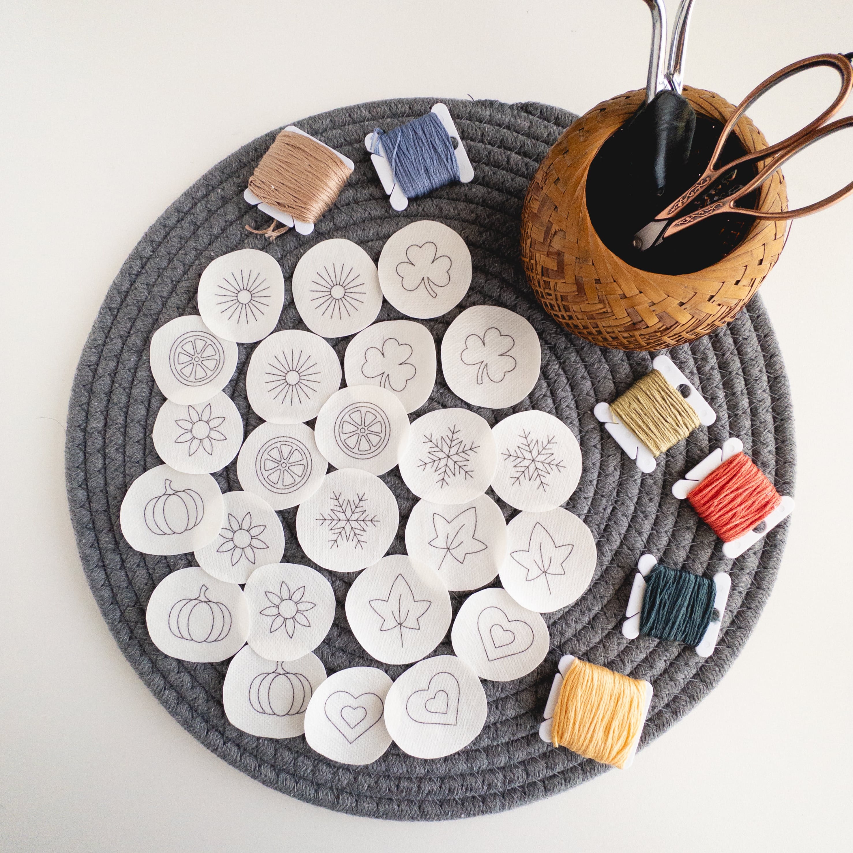 Mini Stick and Stitch Embroidery Sampler Pack – Olmsted Needlework Co.