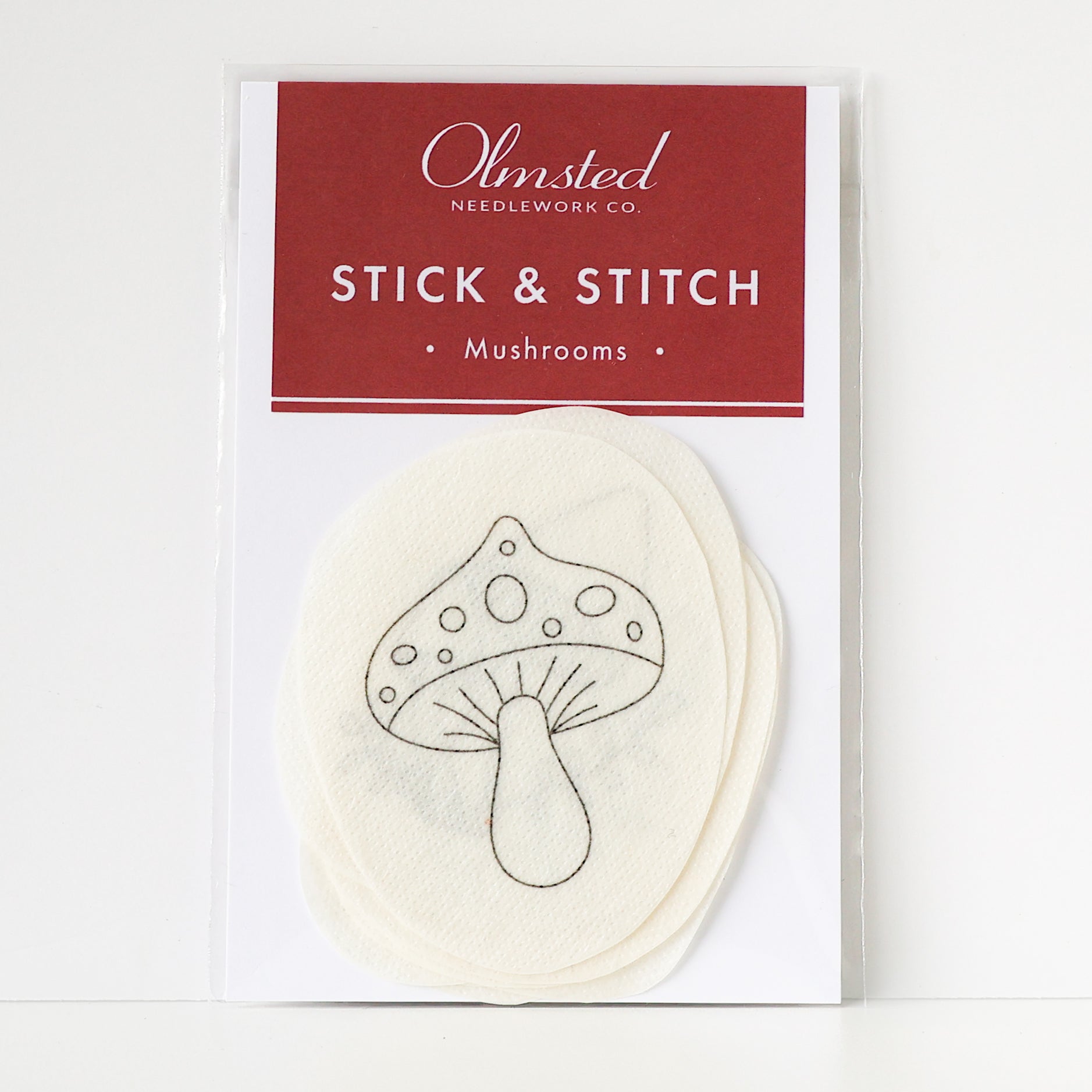 Mushroom Stick and Stitch Patterns