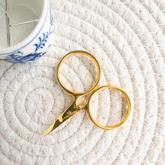Small Gold Embroidery Scissors