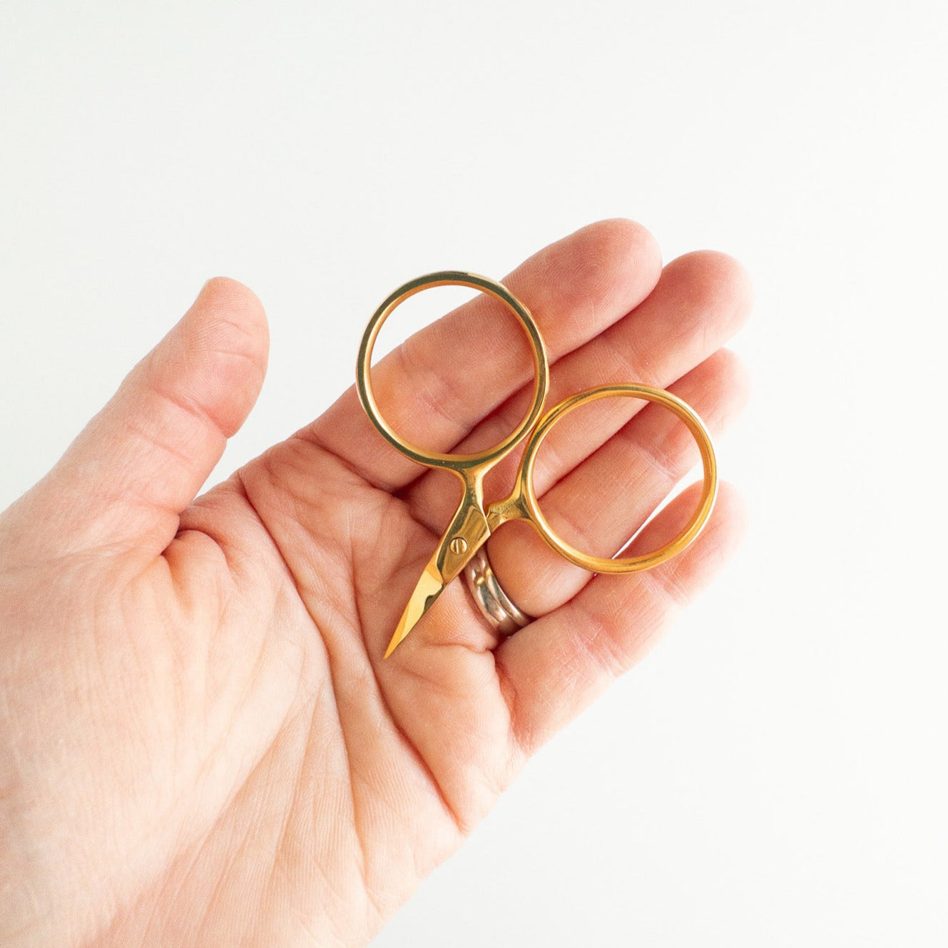 Small Gold Embroidery Scissors