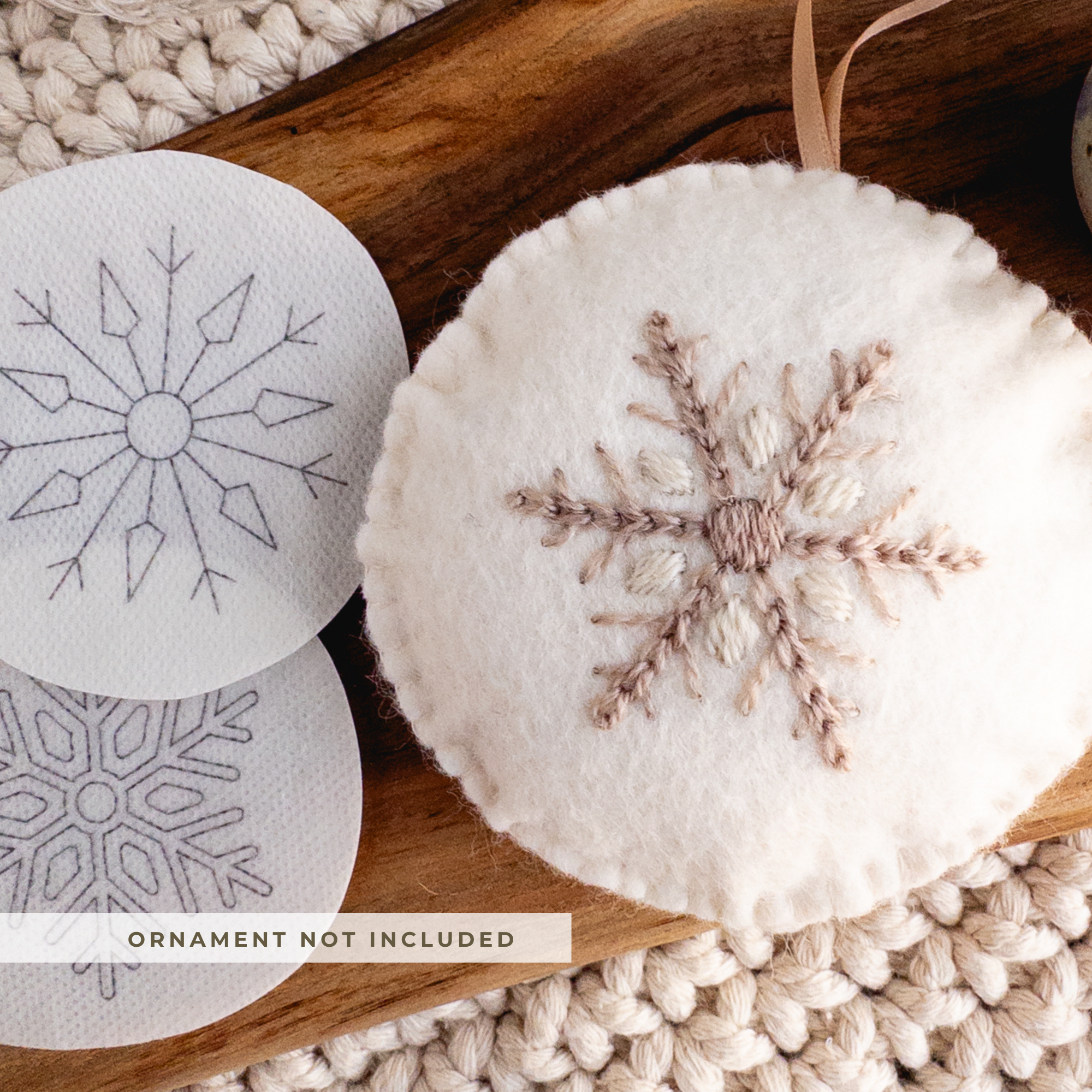 Snowflake Stick and Stitch Patterns