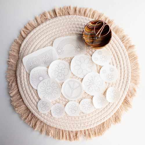 1970's Stick and Stitch Retro Embroidery Patterns