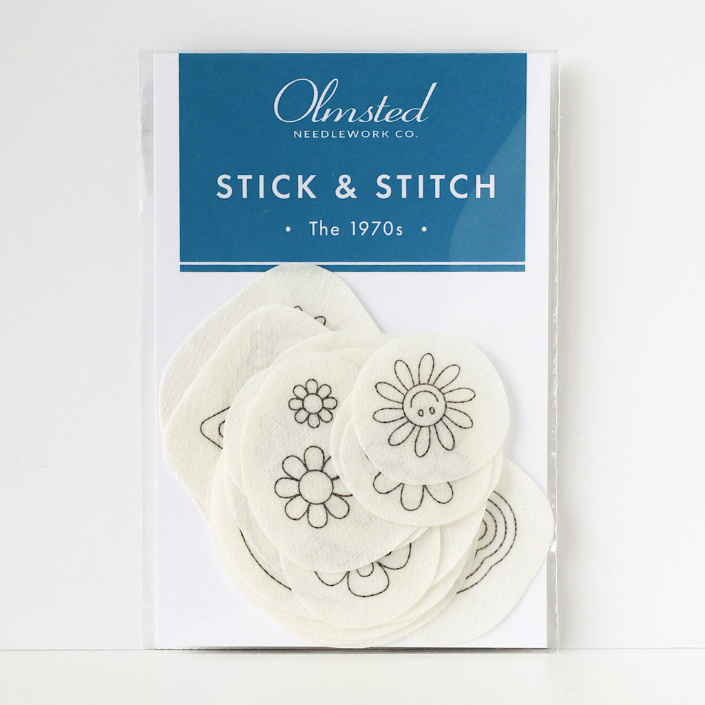 1970's Stick and Stitch Retro Embroidery Patterns