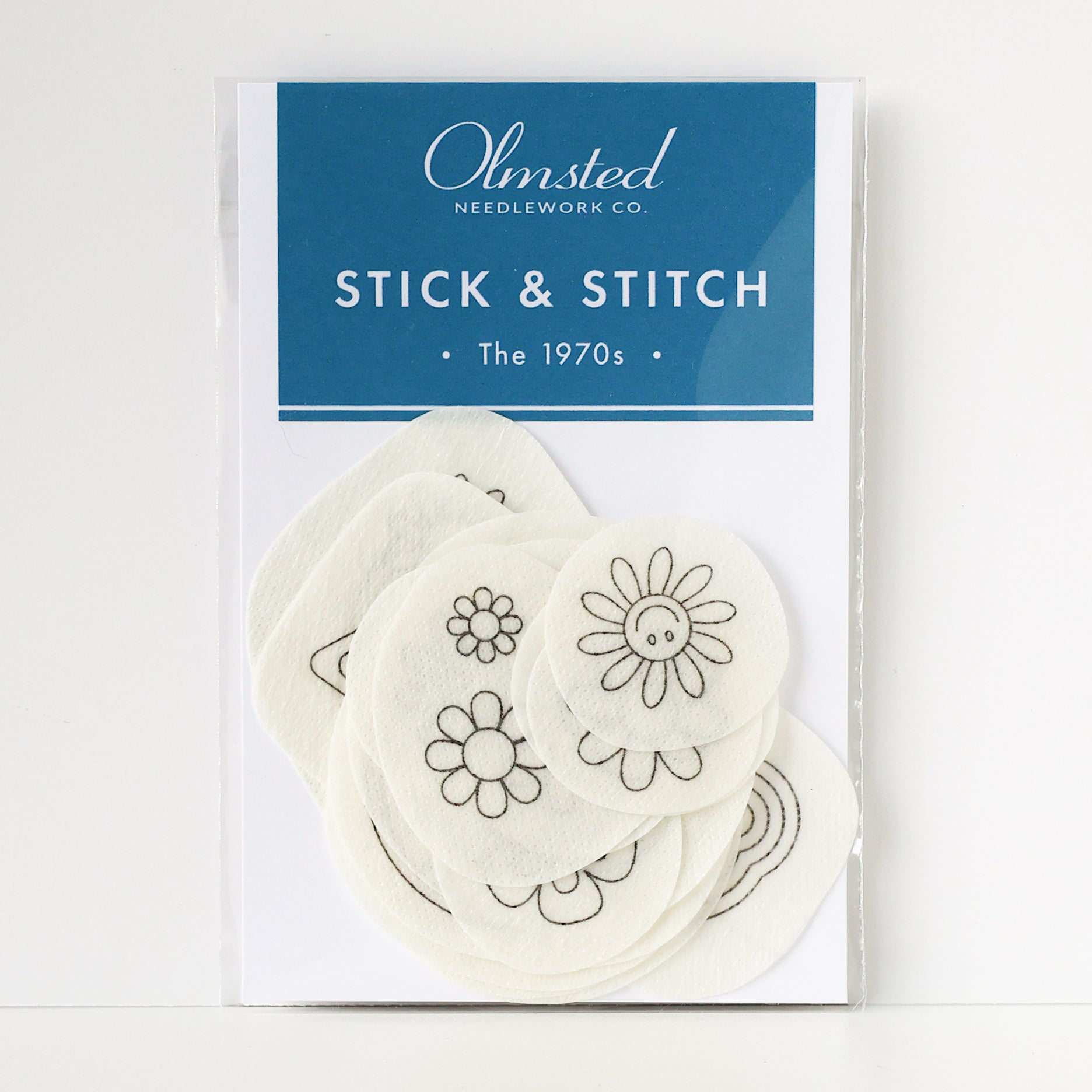 1970's Stick and Stitch Retro Embroidery Patterns