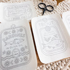 Tinned Fish Embroidery Stick and Stitch Patterns
