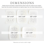 Tinned Fish Embroidery Stick and Stitch Patterns